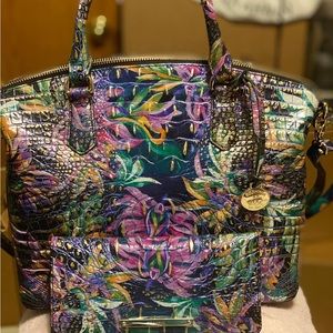 Brahmin Visionary Medium Duxbury and matching Ady wallet